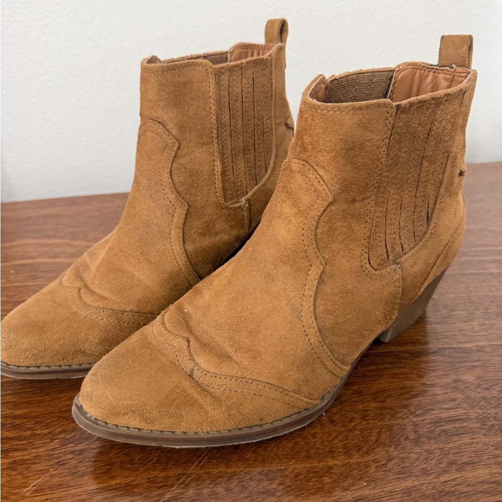 Women’s Suede Style Ankle Boots